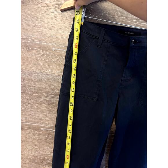 J Brand Pants Navy Blue Women size 26 zip ankle jogger Arkin - Picture 8 of 9